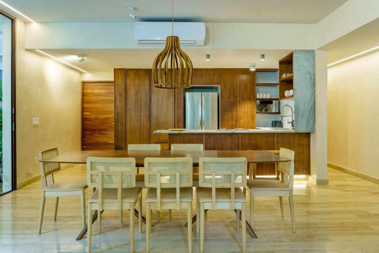Private Pool Apartment For Groups Tulum Exterior foto