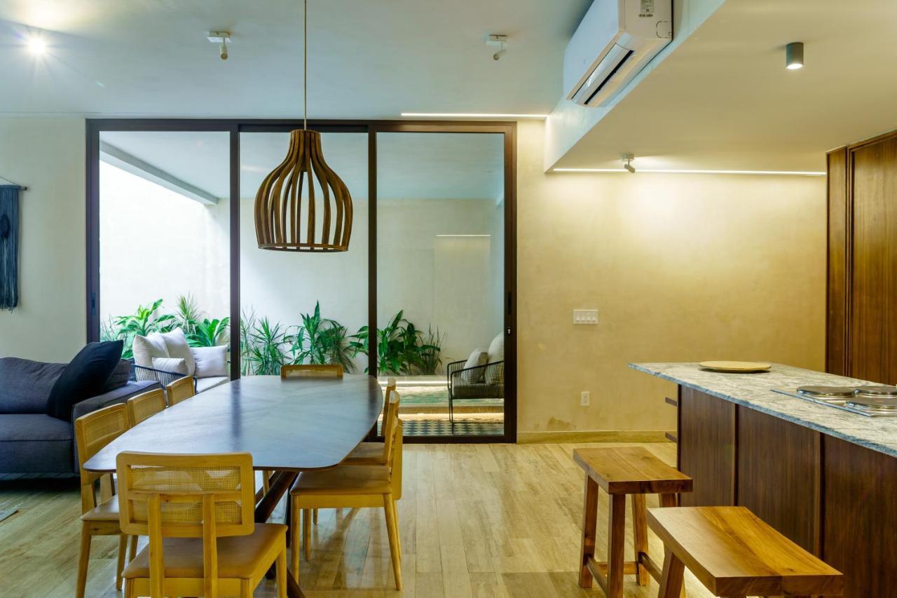 Private Pool Apartment For Groups Tulum Exterior foto