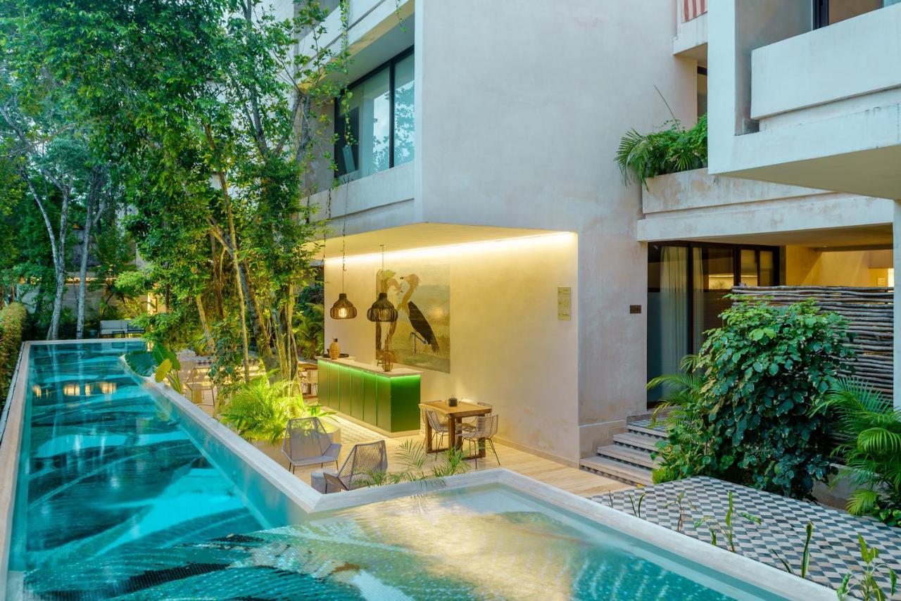 Private Pool Apartment For Groups Tulum Exterior foto