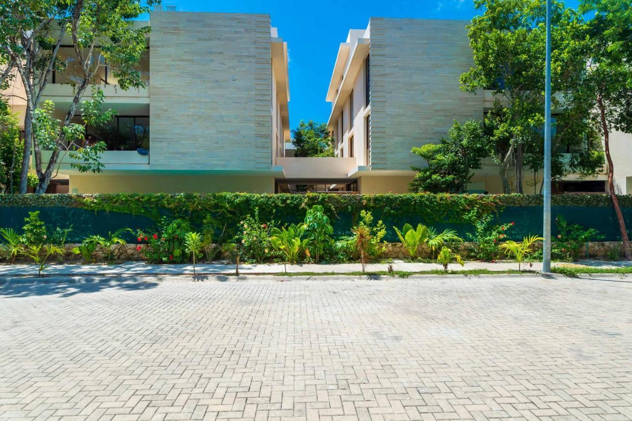 Private Pool Apartment For Groups Tulum Exterior foto